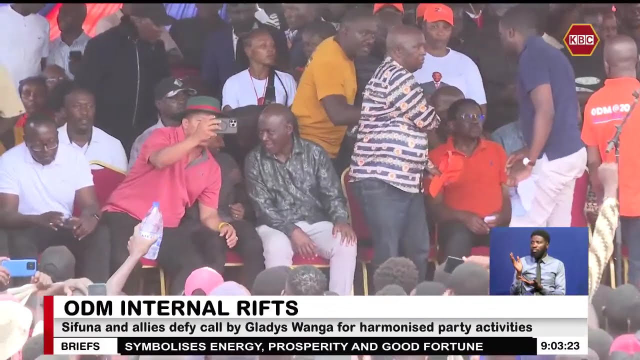 Sifuna and allies defy call by Gladys Wanga for harmonised party activities
