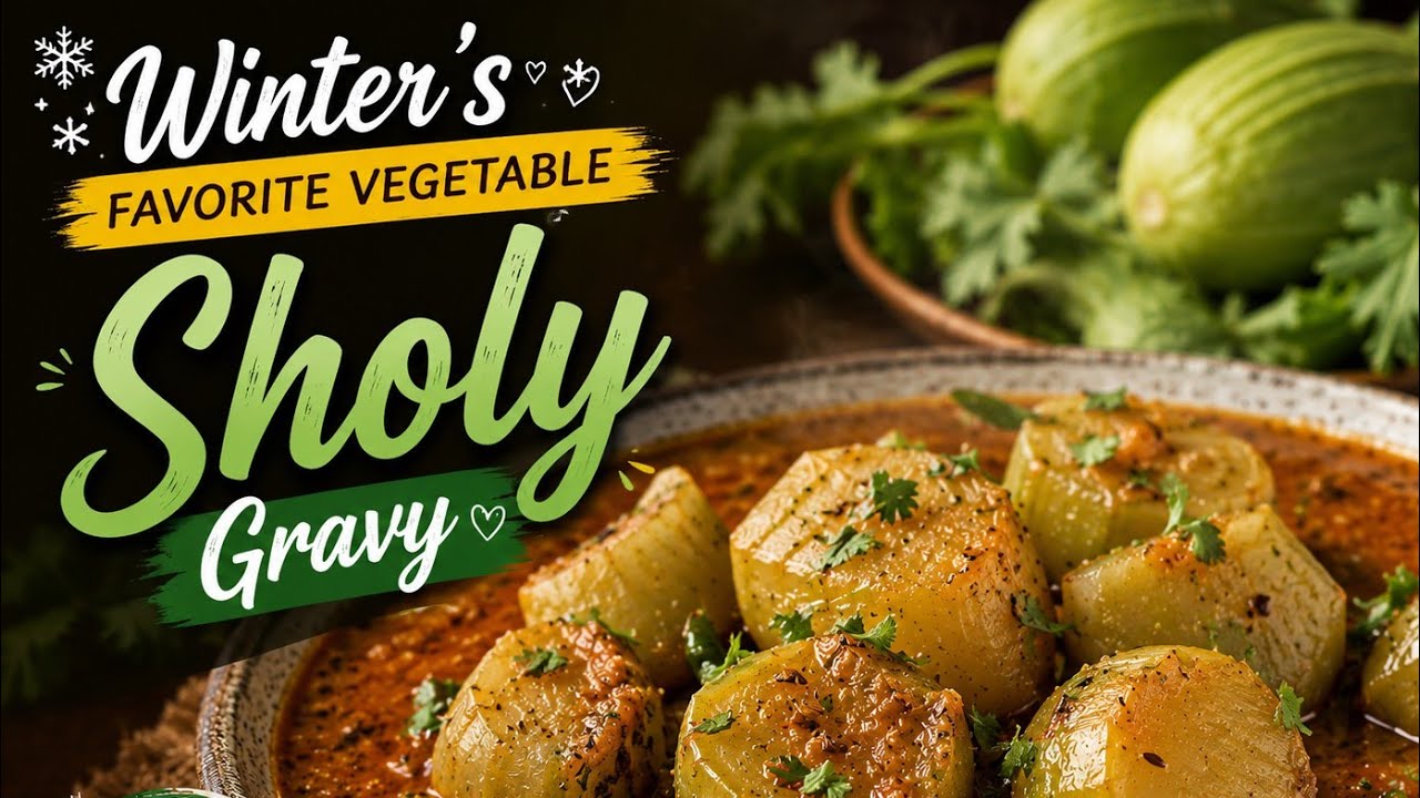 Winter's favorite vegetable sholy gravy #healthy #homemade #yummy 👌👌