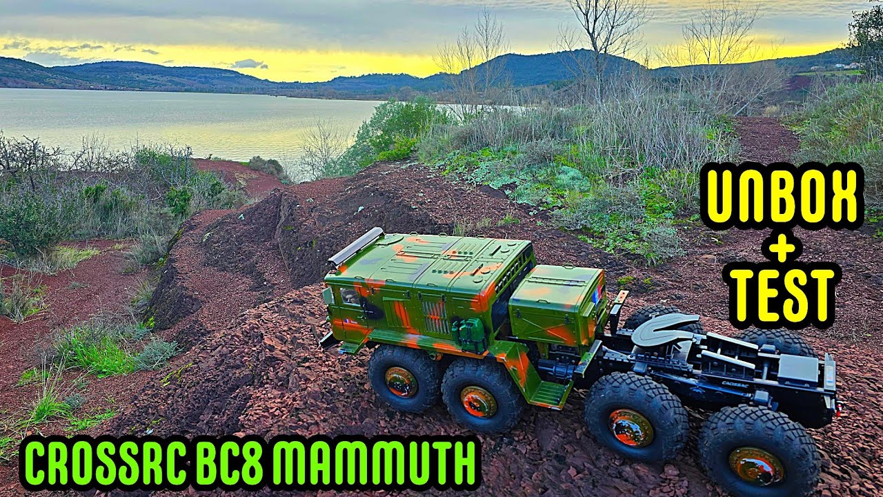 Unbox et test du crossrc mammuth BC8 merci Ludo et Steven (31/01/26)
