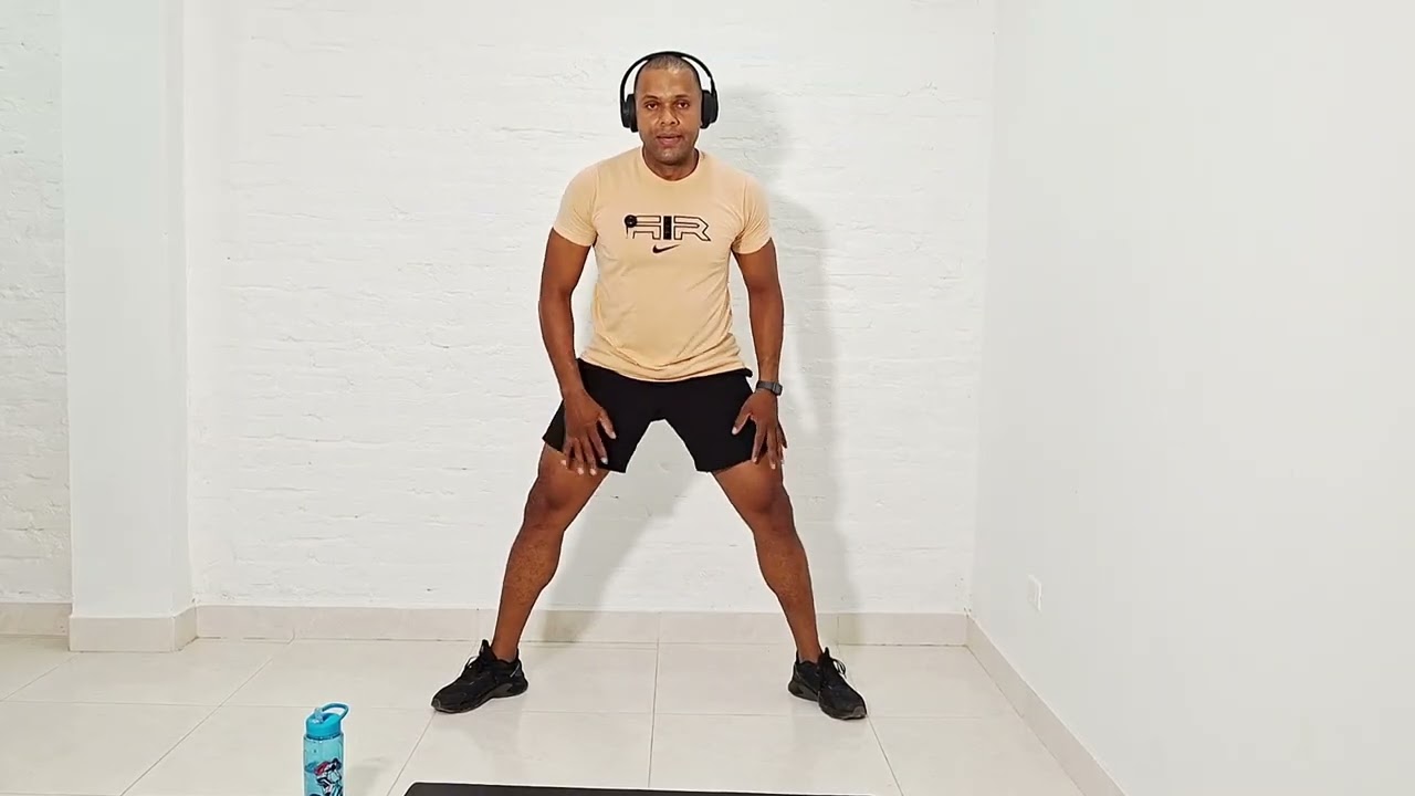 [Dia 12 de 28]Entrena conmigo en casa I Cardio SIN SALTOS I Quema grasa en casa I Principiantes