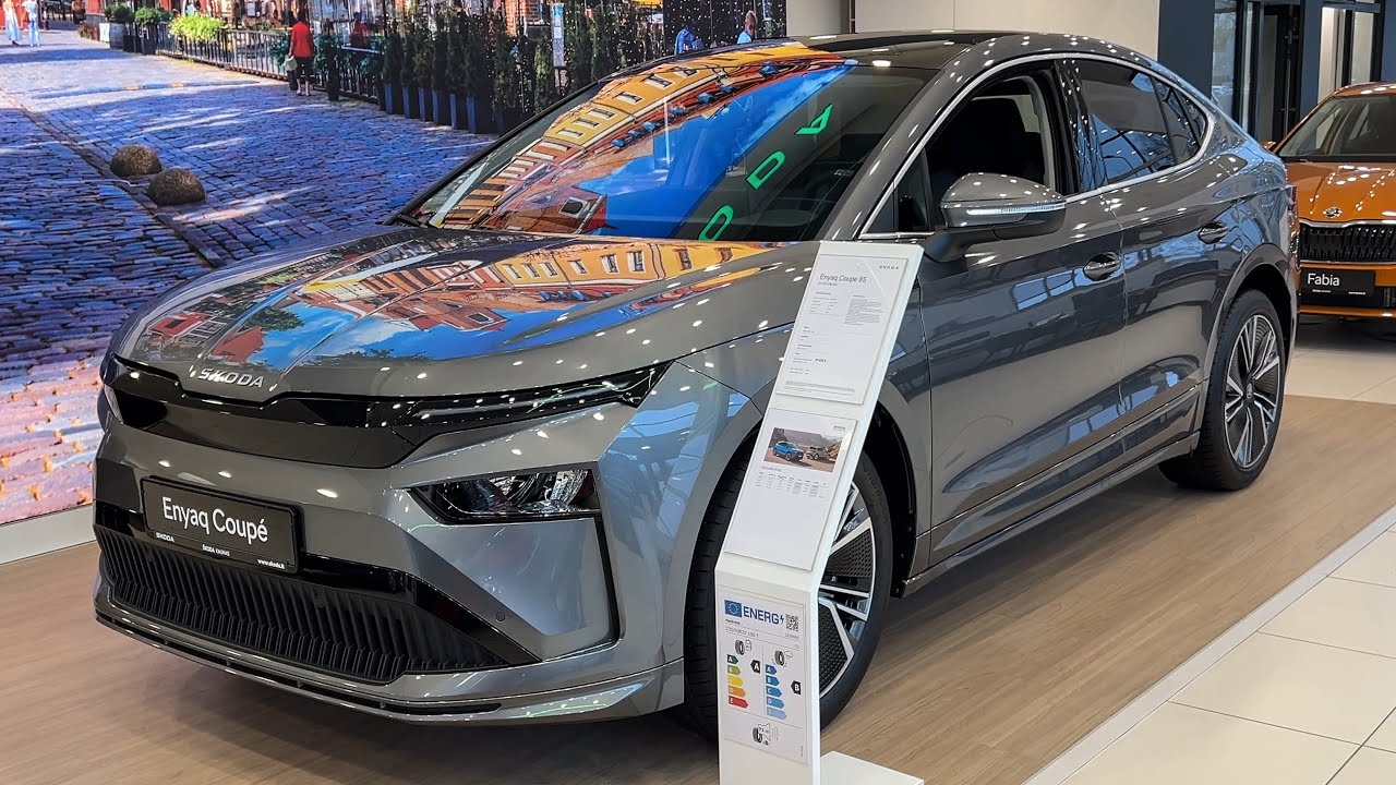 🔋2025 SKODA ENYAQ COUPE SPORTLINE - INTERIOR AND EXTERIOR WALKAROUND