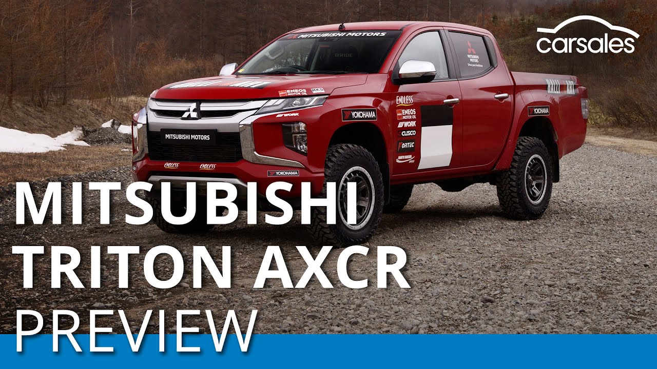 Hot laps in Mitsubishi Triton AXCR Rally Ute