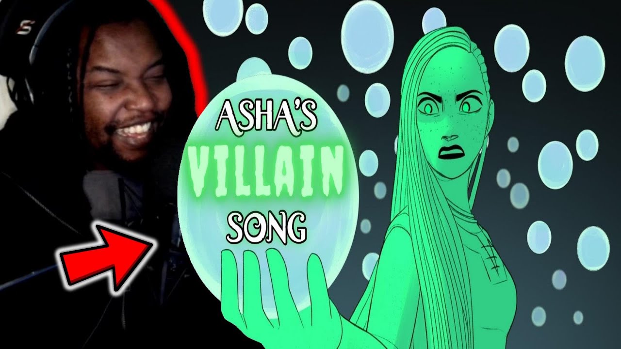 ASHA'S VILLAIN SONG | Animatic | Wish cover by Lydia the Bard / DB Reaction