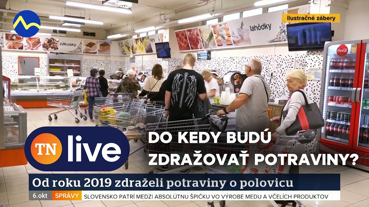 Ceny potravín zdražujú už 5 rokov: Dokedy to takto bude? | TN live