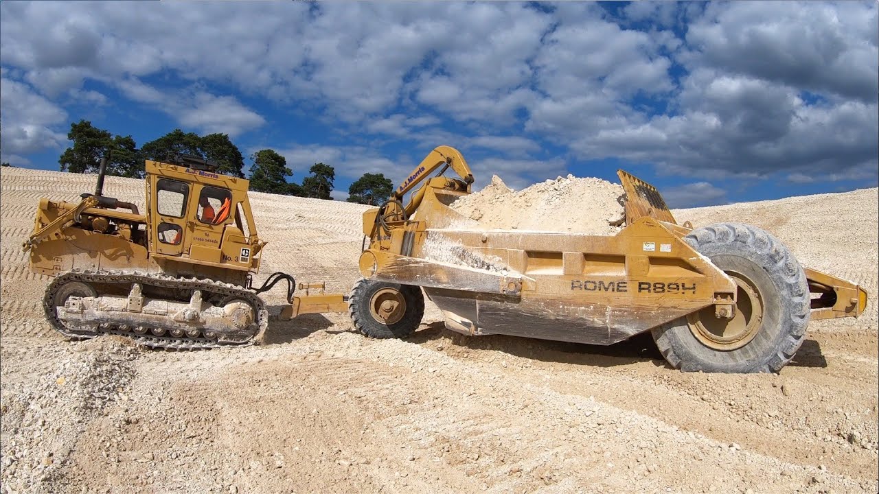 Up Close With Dozer Scrapers