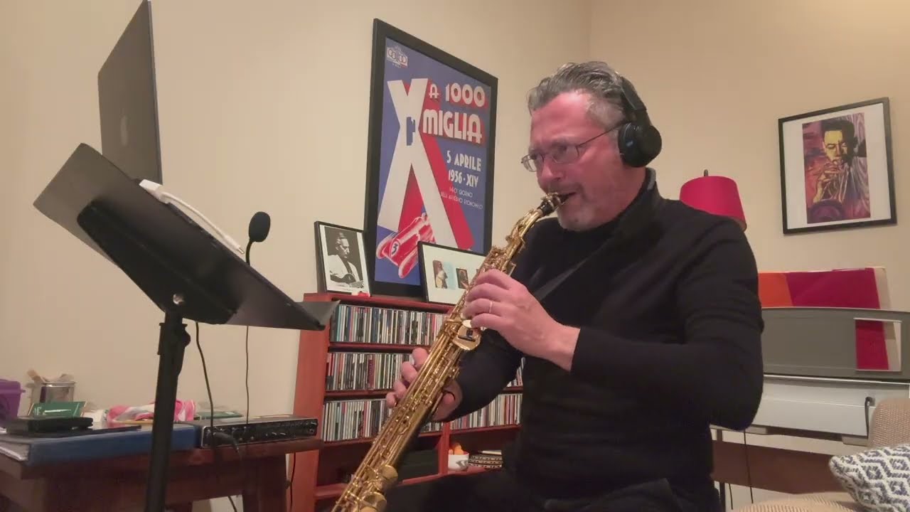 Chopin - Waltz No. 10 in B minor, Opus 69, No. 2.  Soprano sax and piano duet.