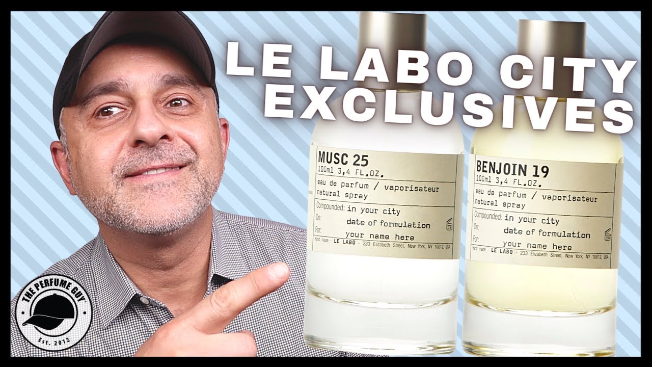 LE LABO CITY EXCLUSIVES FRAGRANCES BENJOIN 19, MUSC 25 REVIEW + TUBEREUSE 40, ALDEHYDE 44, GAIAC 10+