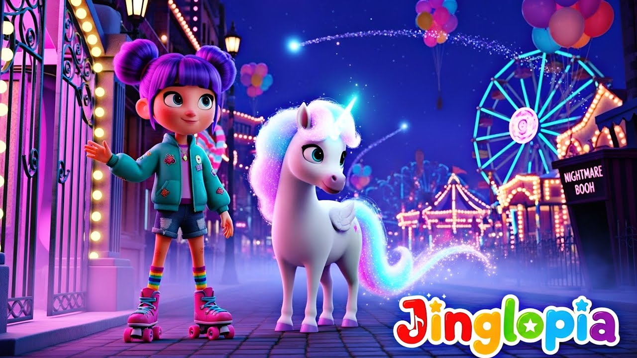 Zara & the Unicorn Carnival  | Magical Fairy Tale Song for Kids