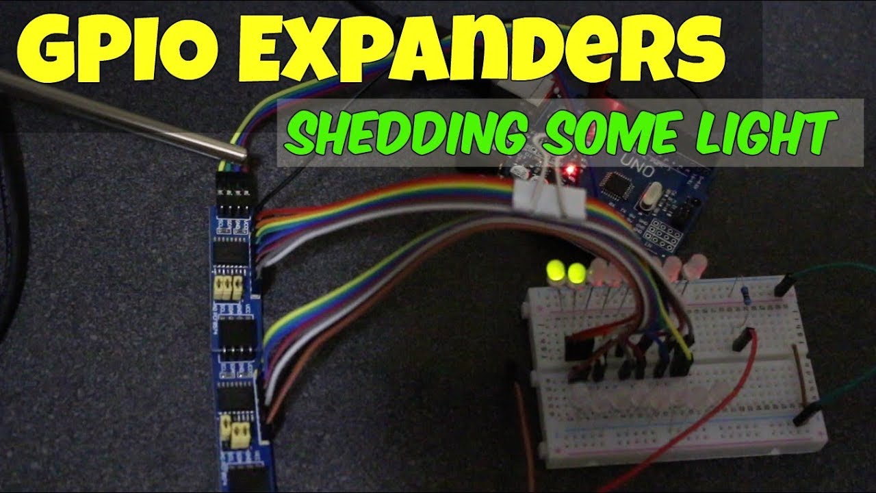 Учебное пособие по расширению PCF8574 I2C GPIO