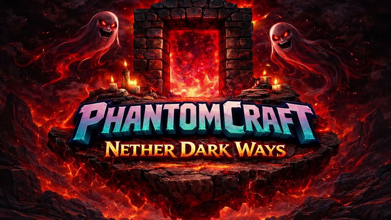 PhantomCraft - Nether Dark Ways (Soundtrack) #minecraft #minecraftmusic
