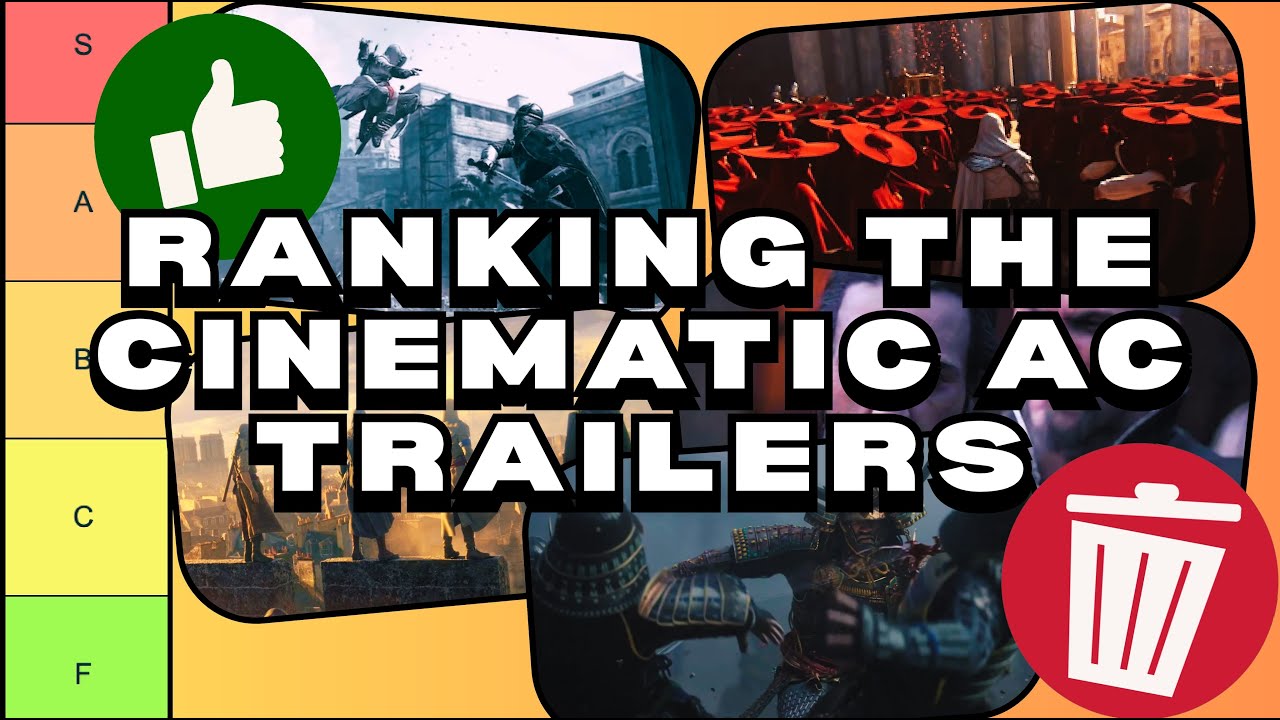 Ranking The Assassin's Creed Cinematic Trailers in 2026