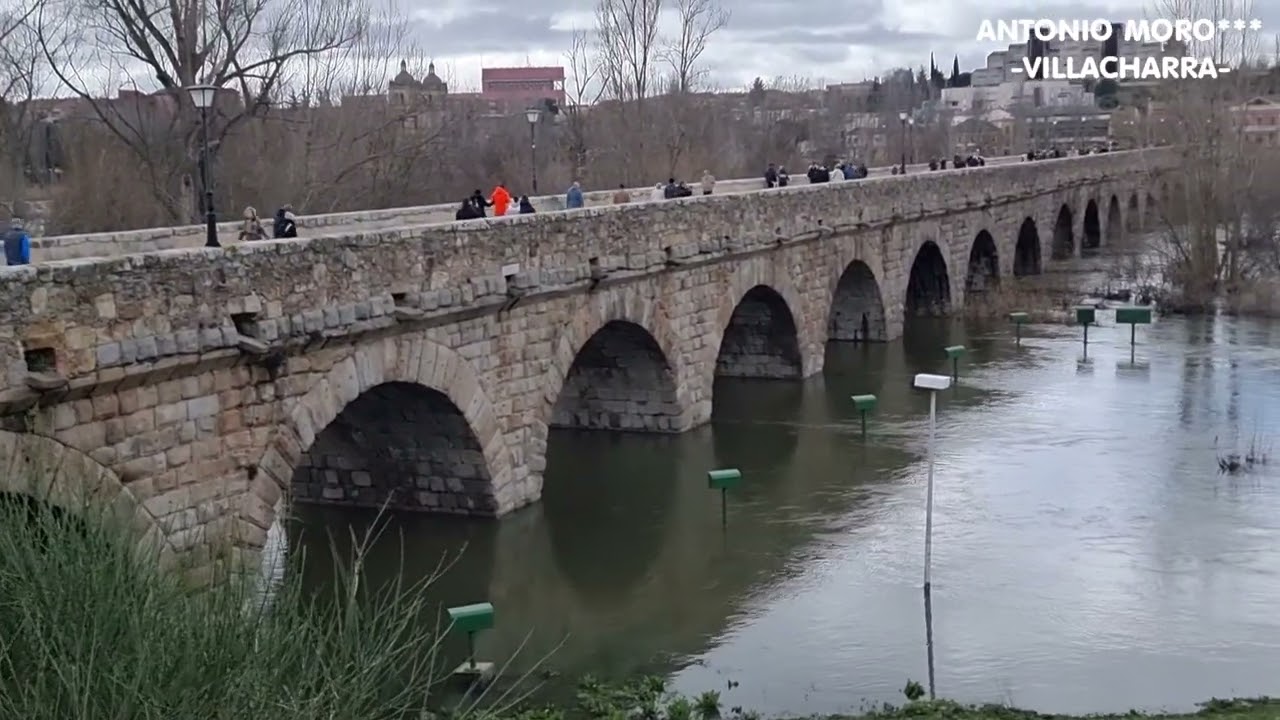 2026 CRECIDA DEL RIO TORMES,PASO POR SALAMANCA 10 FEBRERO ARCHIVO MP4