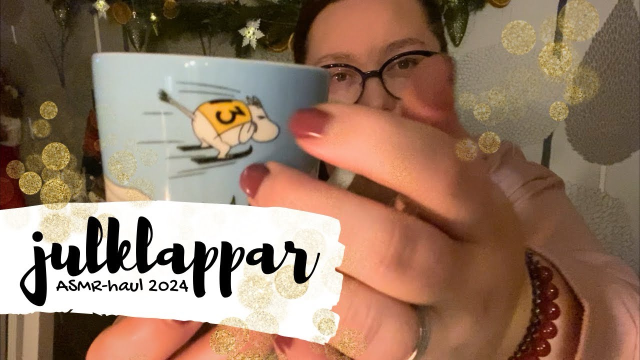 ASMR på svenska: Julklappshaul 🎁🎄