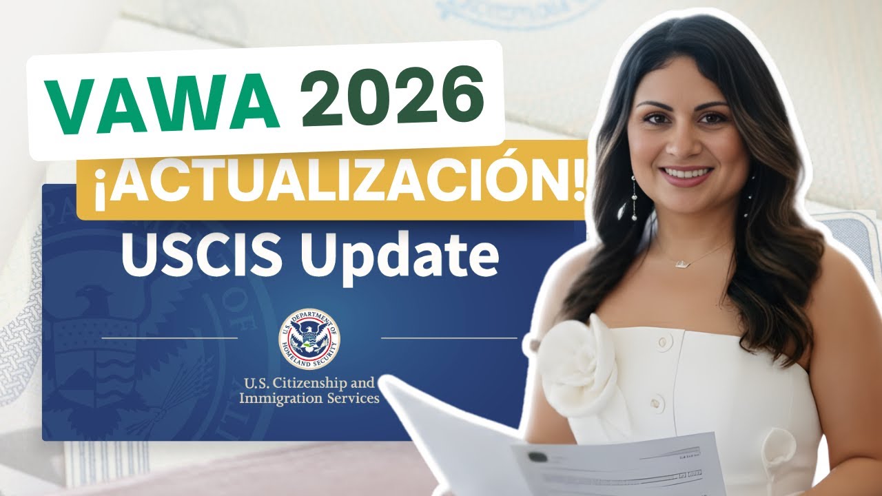 #EnVivo 🔴 NOTICIA URGENTE: USCIS ACTUALIZÓ VAWA EN 2026 ⚠️ | Honest Immigration