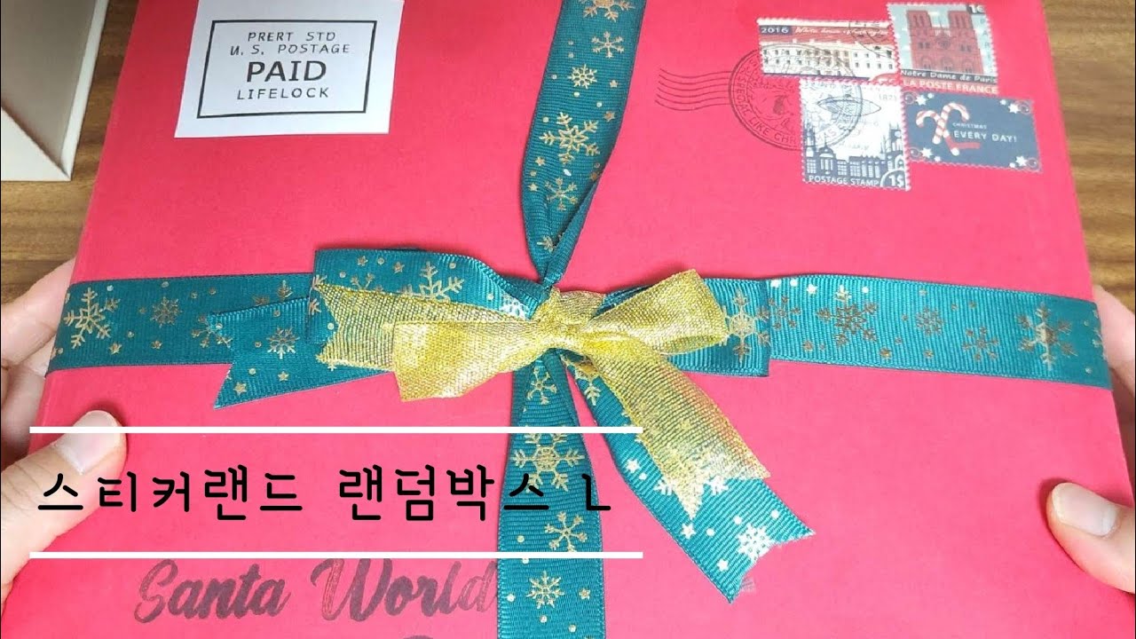 [ASMR]🫶초보다꾸러🫶의 내돈내산 랜덤박스_스티커랜드 랜덤박스 L #haul #papertherapy #scrapbooking #vintage journal