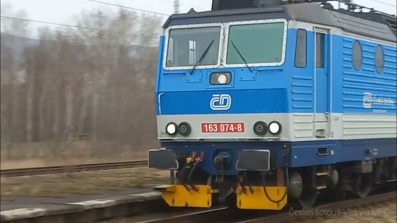 Opu&scaron;těn&aacute; vlakov&aacute; stanice Chabařovice 22.2.2023