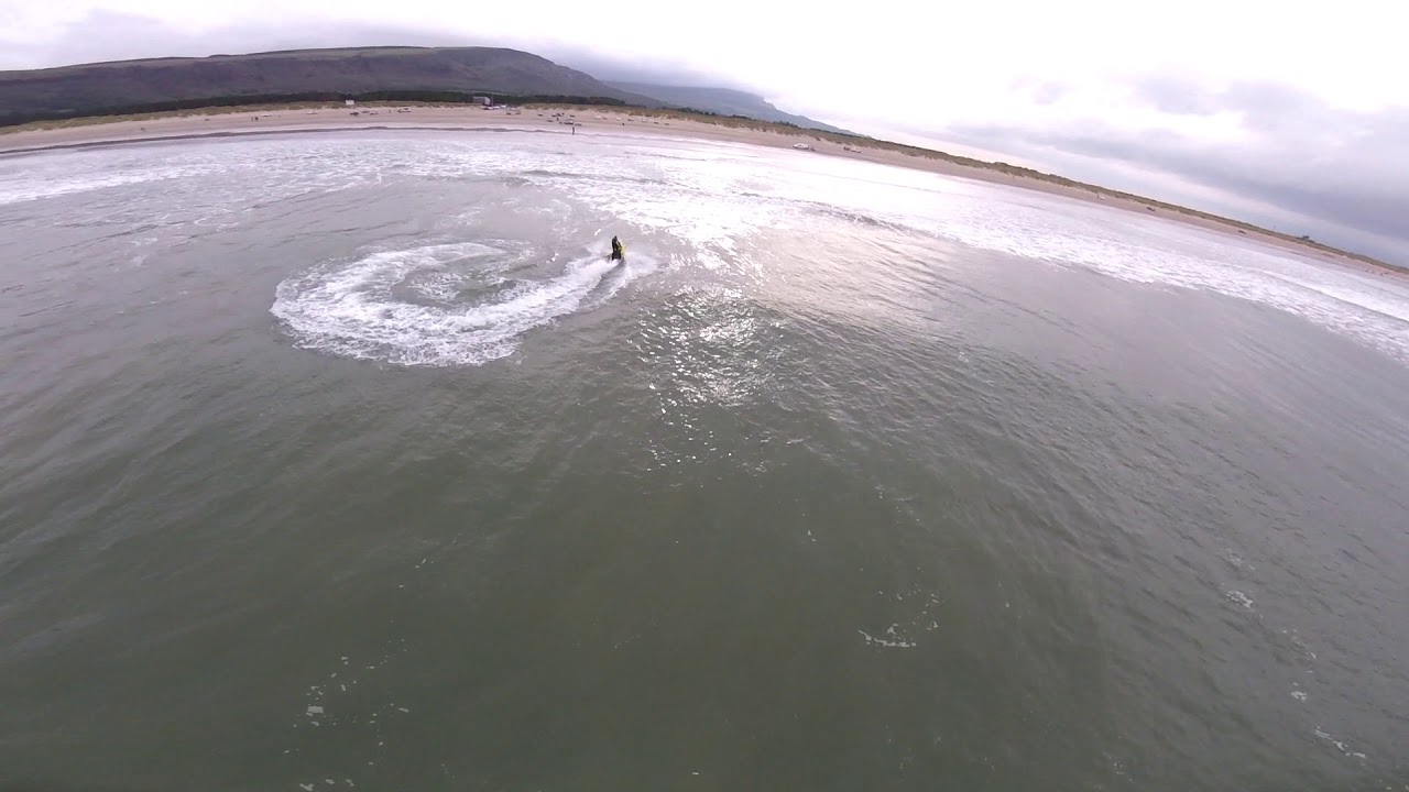 Superjet in surf FPV video