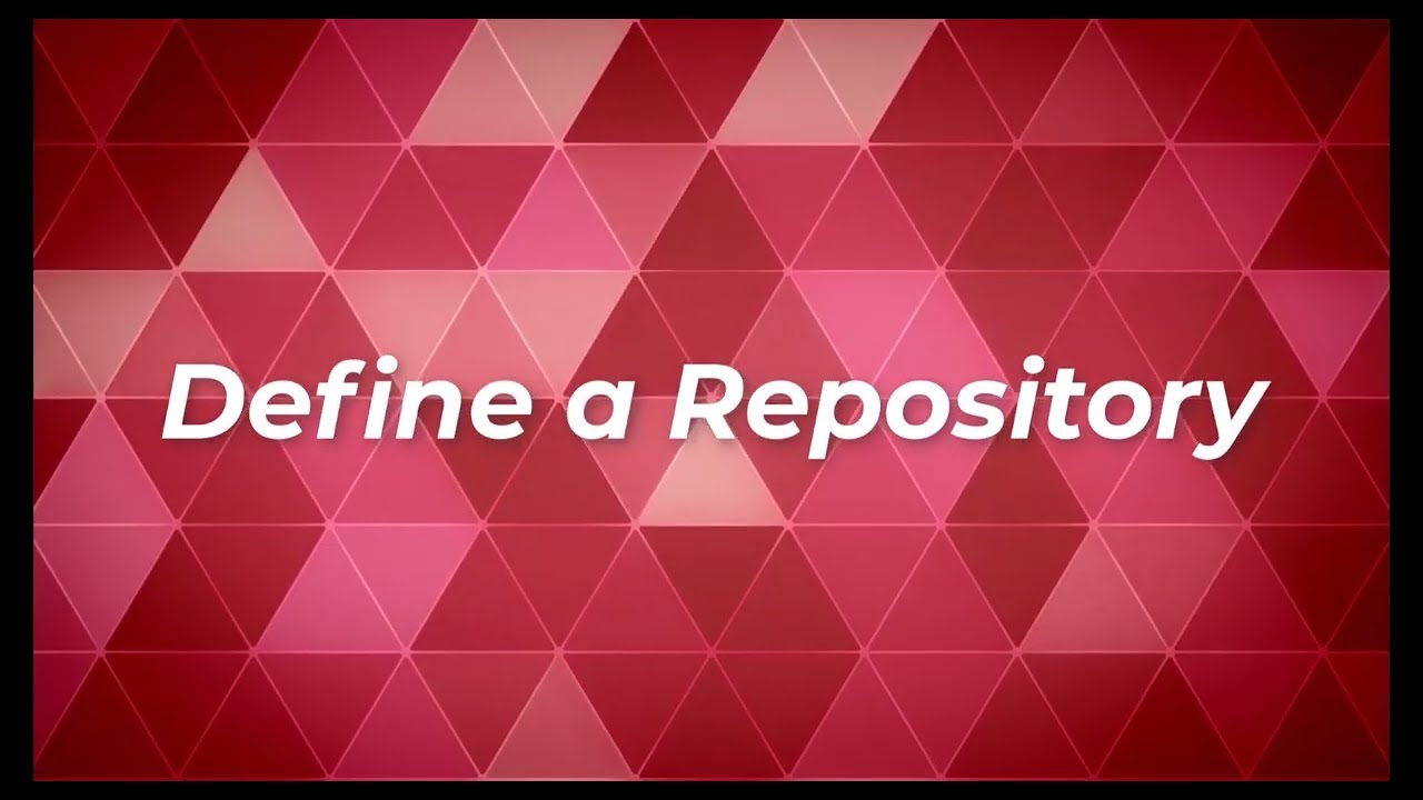 CDS V3 2 Repository Creation, Configuration and use.