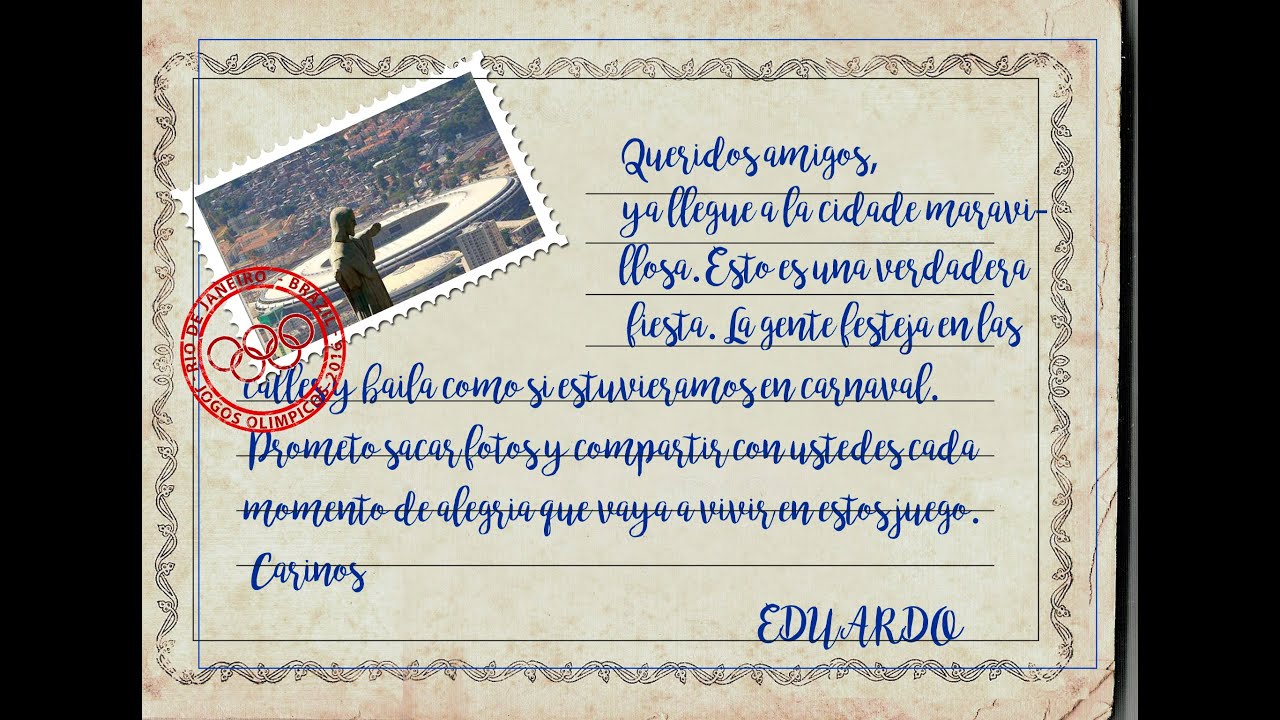 Photoshop + Illustrator: Tarjeta Postal