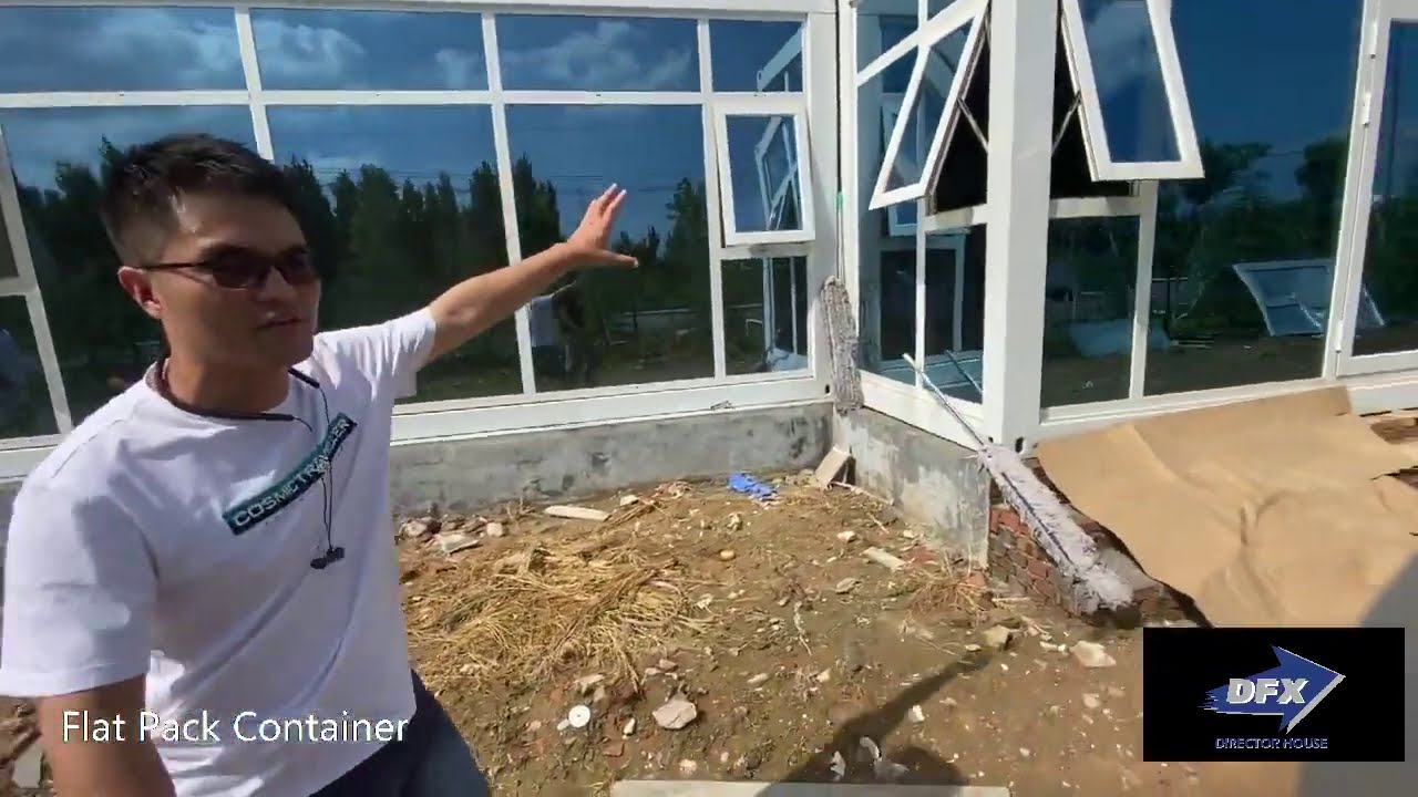 China Director Flat Pack Container House