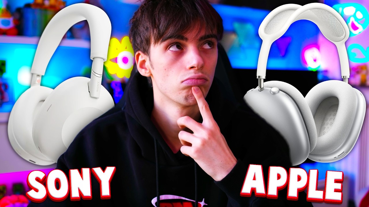 Ho scelto le mie nuove cuffie preferite... (Sony WH-1000XM6 VS Apple AirPods Max)