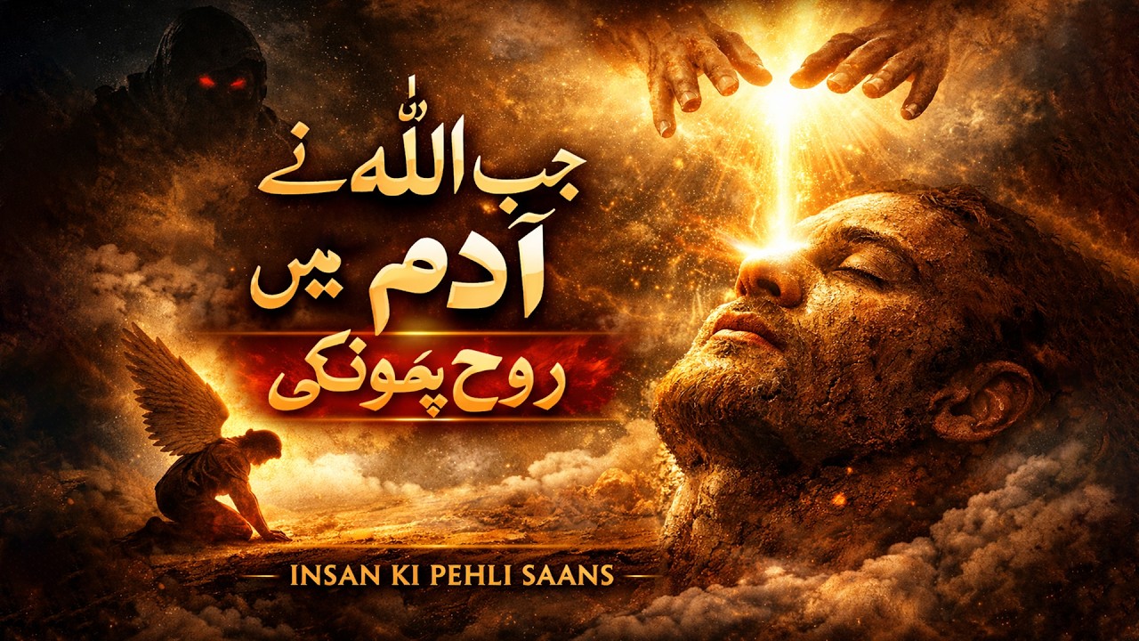 Islamic Story | Jab Allah Ne Adam (AS) Mein Rooh Phonki |Quranic Story | Adam as #islamicstory #adam