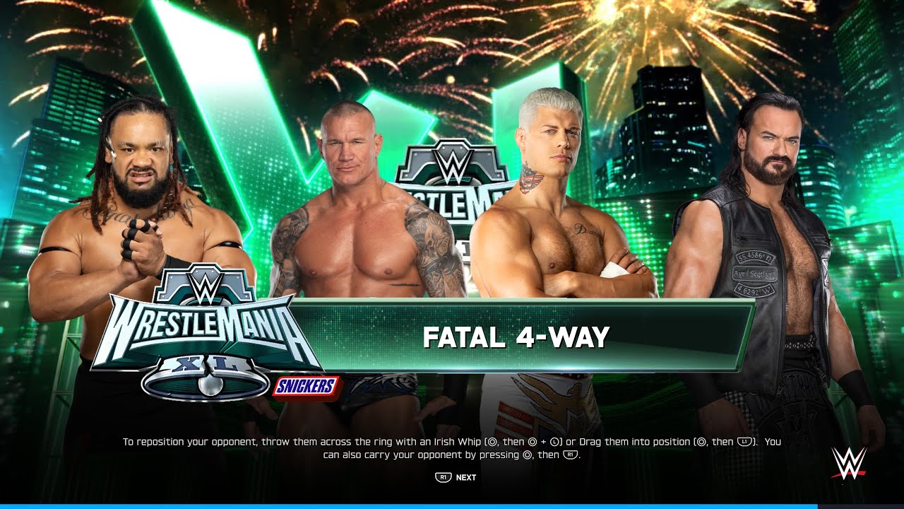 This WrestleMania Fatal 4 Way Was INSANE 😳 | WWE 2K25 Simulation