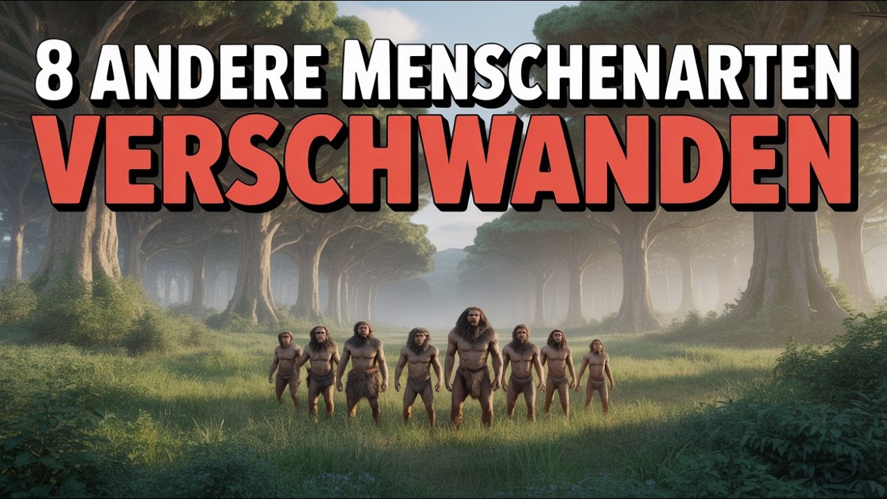 Wir teilten die Erde mit 8 anderen Menschenarten  dann verschwanden sie alle Geschichte zum Schlafen
