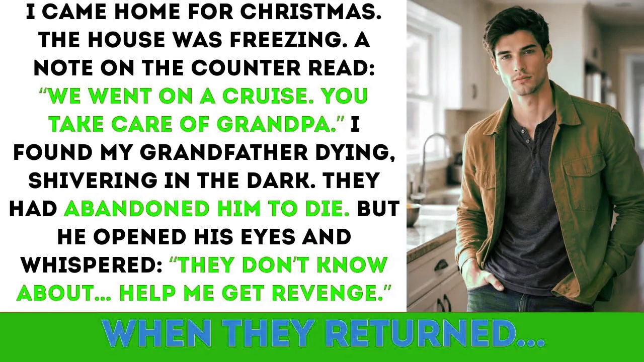 I Found Grandpa Dying Alone When I Came Home For Christmas—My Parents Were Off On A Cruise...