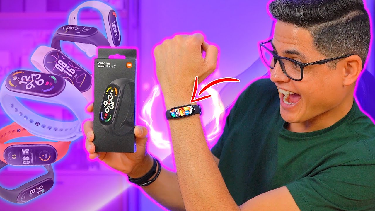 MINHA Xiaomi Mi Band 7 que IMPORTEI do AliExpress já CHEGOU! Unboxing e Impressões