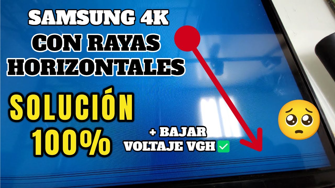👉 &iquest;Pantalla Samsung 4K con Rayas? &iexcl;Reparaci&oacute;n F&aacute;cil y R&aacute;pida! 🔥