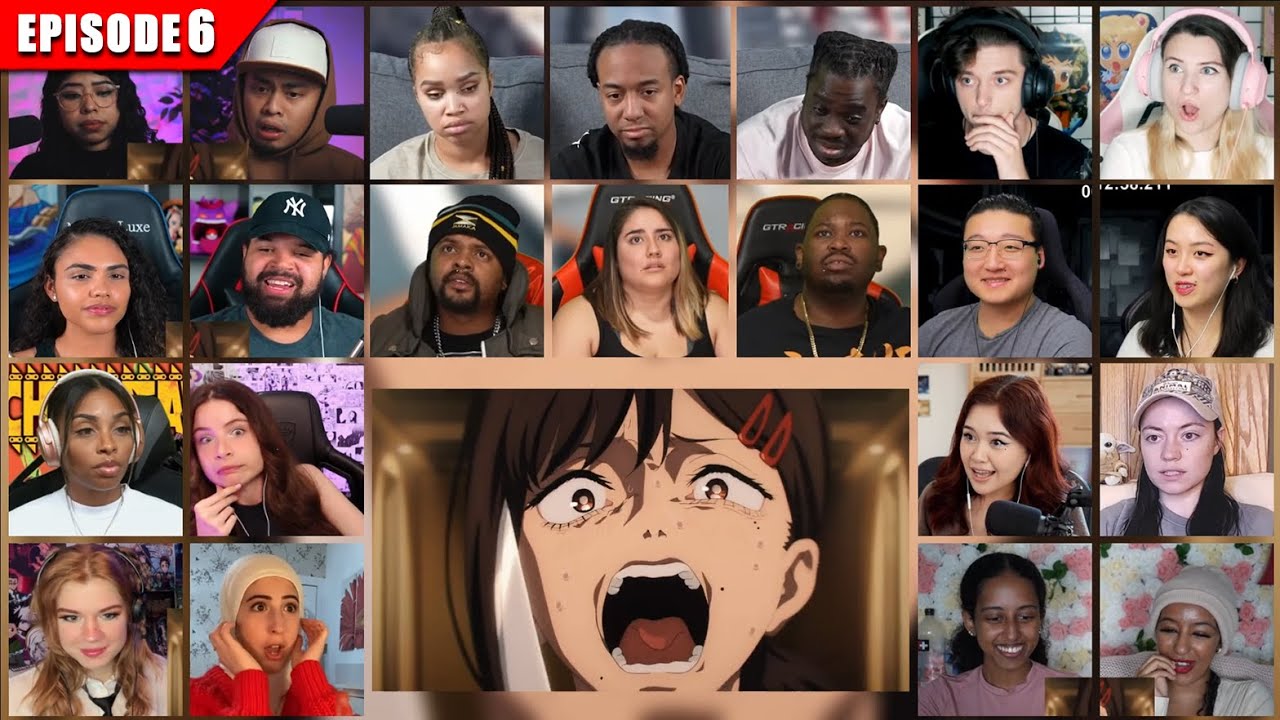 [Full Episode] Chainsaw Man Episode 6 Reaction Mashup | チェンソーマン