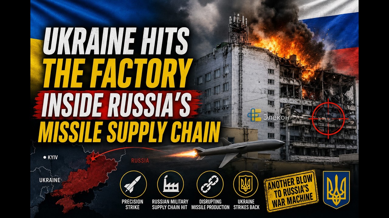 Ukraine hits the factory inside Russia&rsquo;s missile supply chain