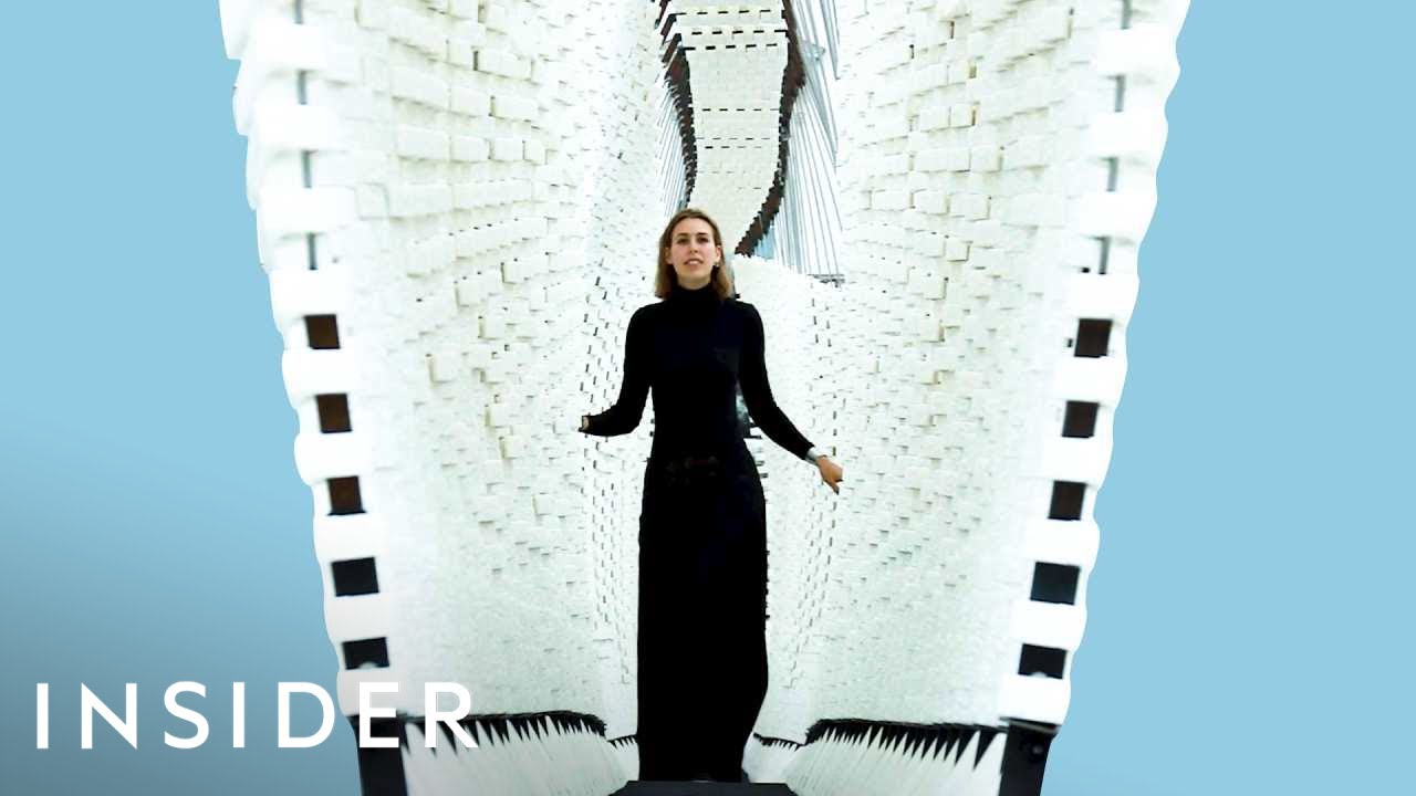 Sculpture Expands As You Walk Through It