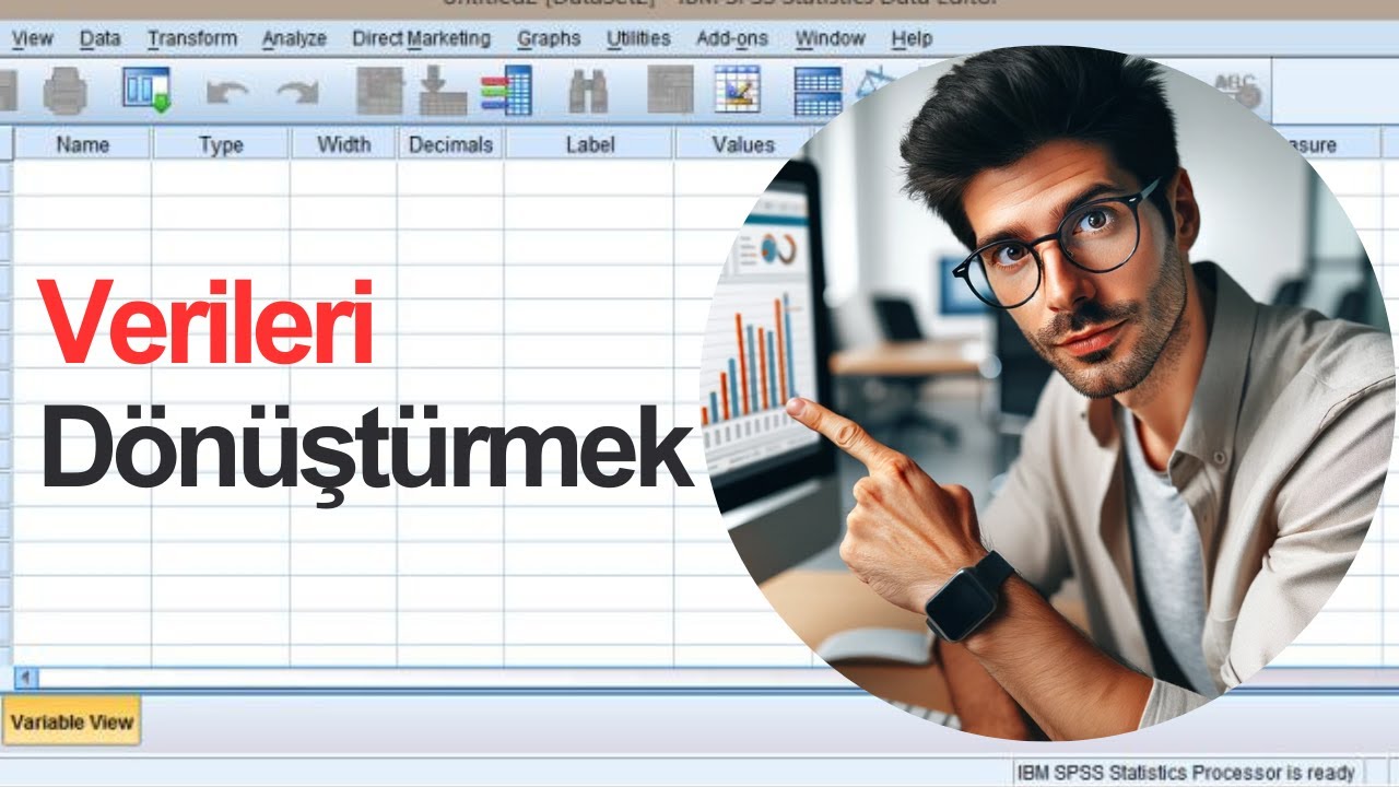SPSS ile Veri Dönüştürme | Logaritmik - Karekök - Terse Çevirme - Karesini Alma