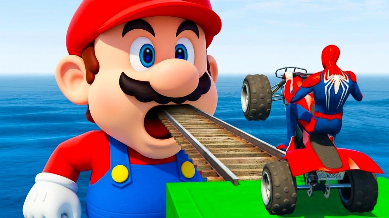 الرجل العنكبوت انقاذ باتمان Spider-Man Rescue batman vs iron man vs venom funny Game GTA 5 superhero