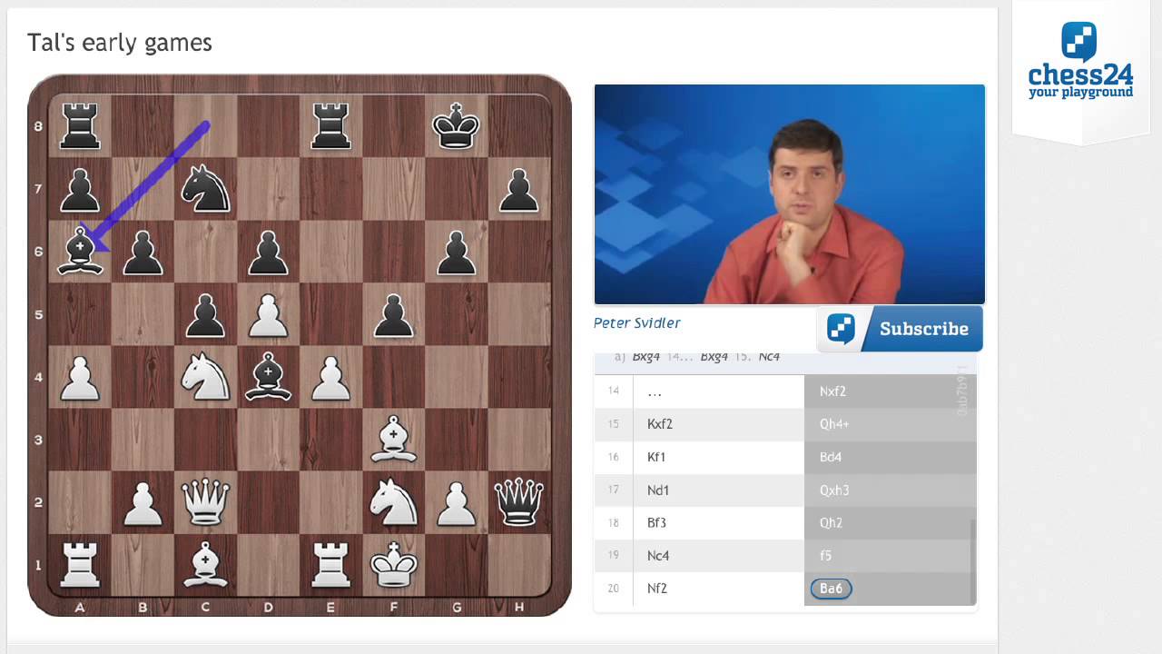 A Personal Look at Mikhail Tal - GM Peter Svidler (SAMPLE)