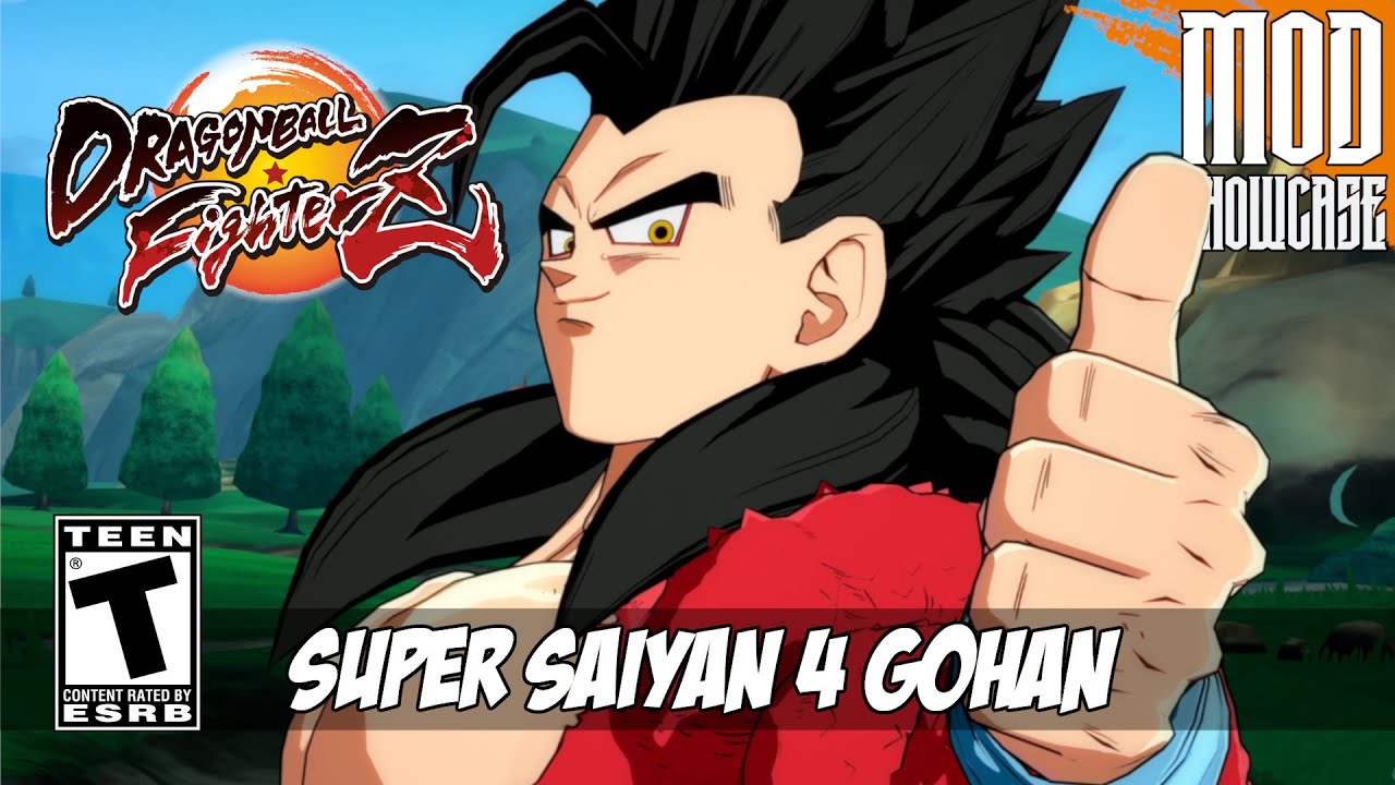 Super Saiyan 4 Gohan - Dragon Ball FighterZ Mods [PC - HD]