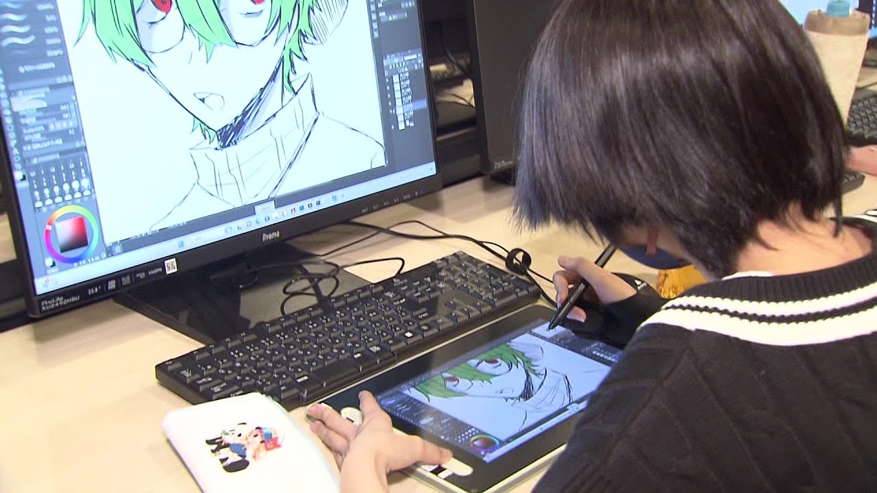 諦めた夢にもう一度挑戦 好きな“サブカルチャー”を仕事に！プロ級のデジタル技術を教えて障害のある人に就労支援
 (23/12/10 08:00)