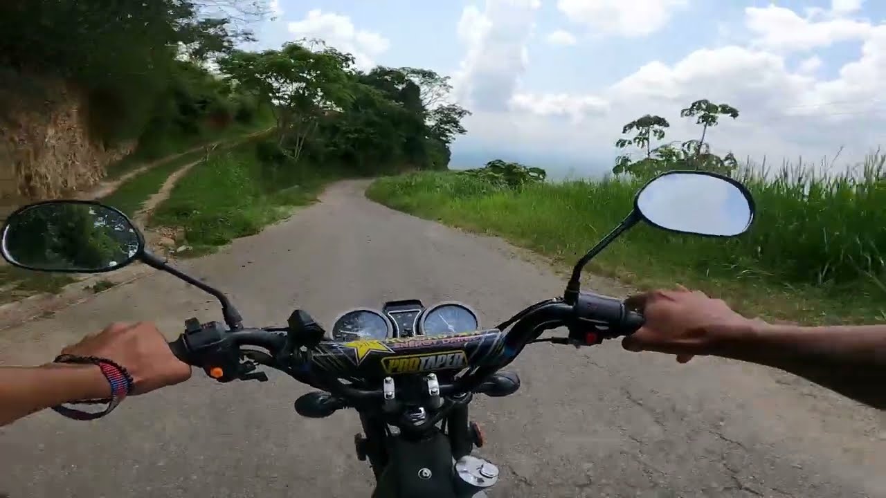 Así Sube la Bera Meru 110 Con Parrillero - Ruta | Cua - La Magdalena - Charallave