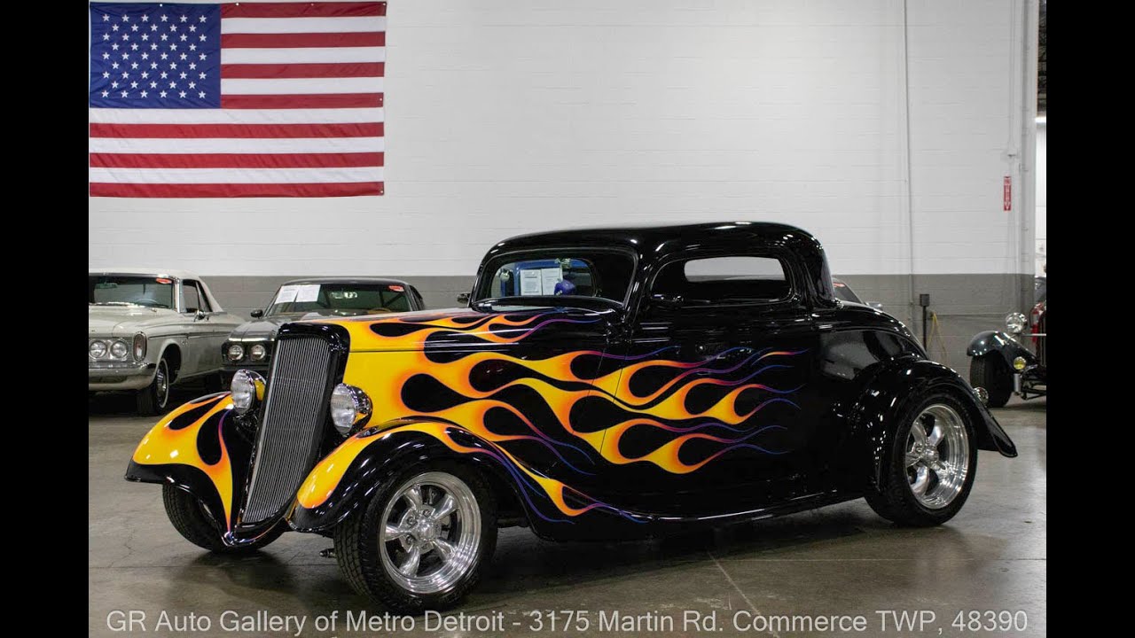 1934 Ford 3 Window Coupe For Sale - Walk Around (5k Miles)