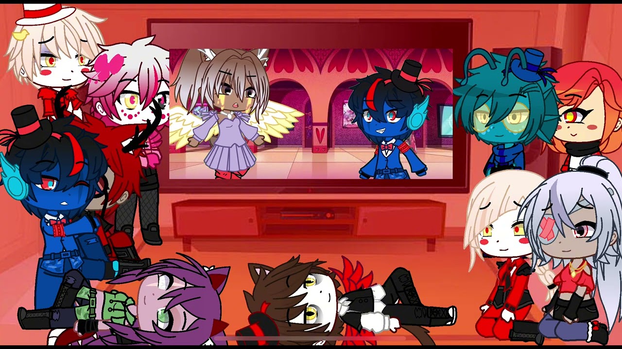 “ Hazbin Hotel reacts to ‘ Alastor’s mother’ // ✨ Hazbin Hotel ✨ // a bit of Radiostatic 
