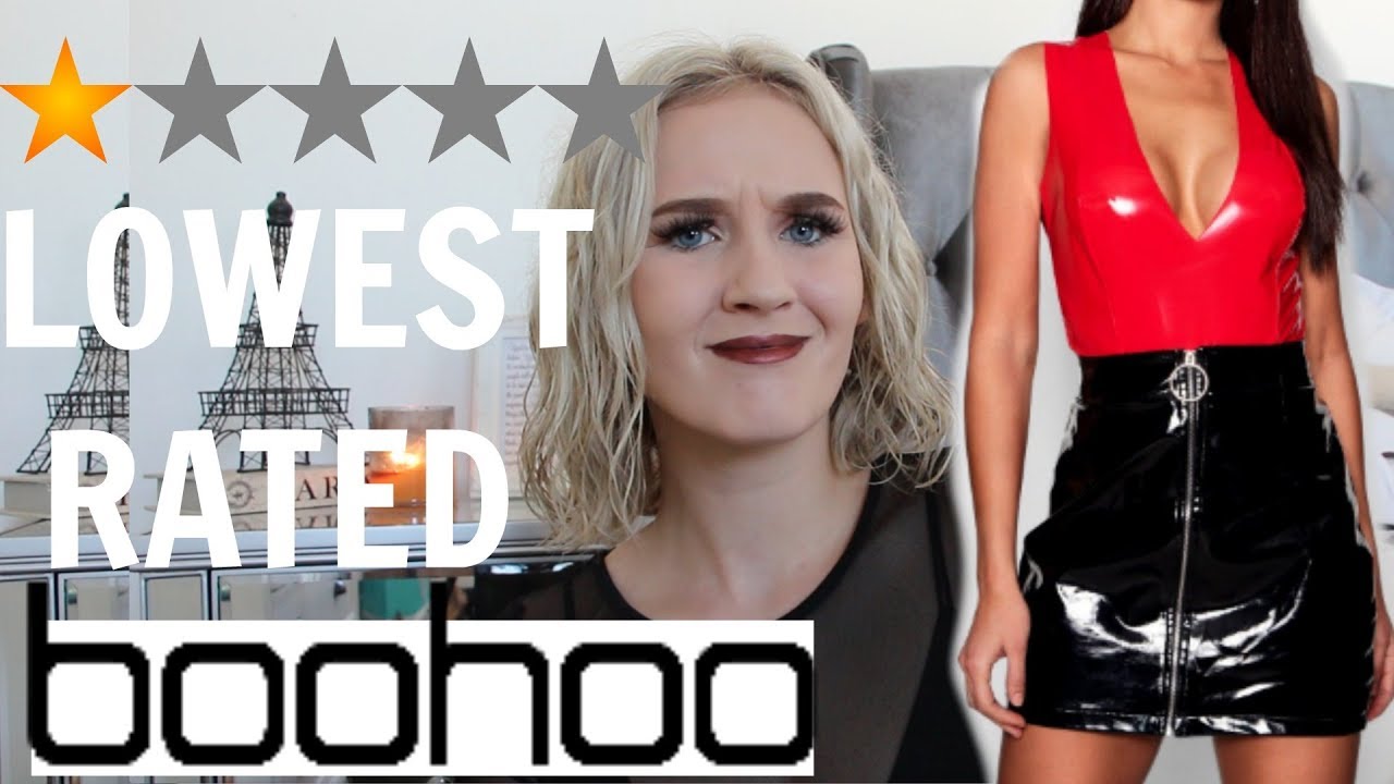 I BOUGHT THE LOWEST RATED ITEMS ON BOOHOO