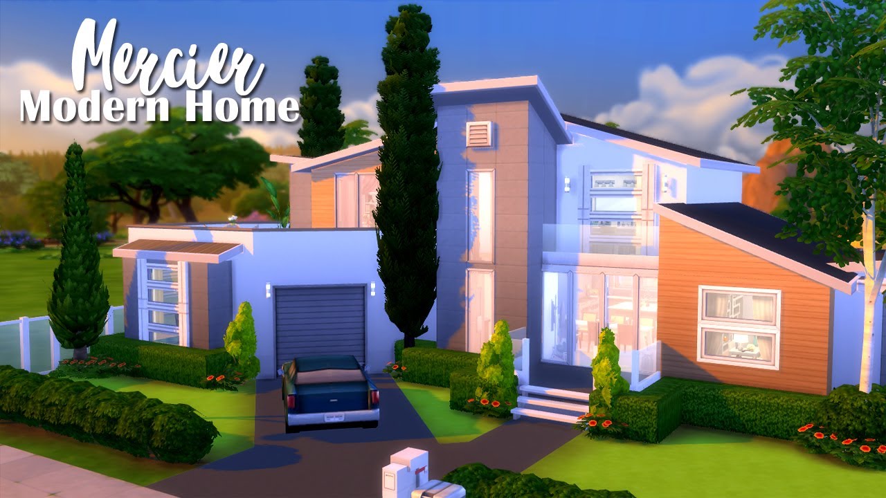 The Sims 4 | Builds For You: Mercier Modern Home
