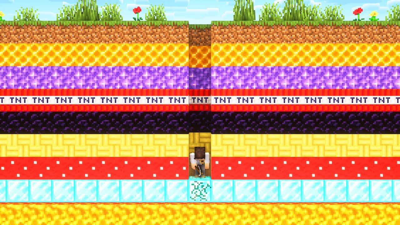 Minecraft, Aber Die Welt Besteht Aus 100 Schichten