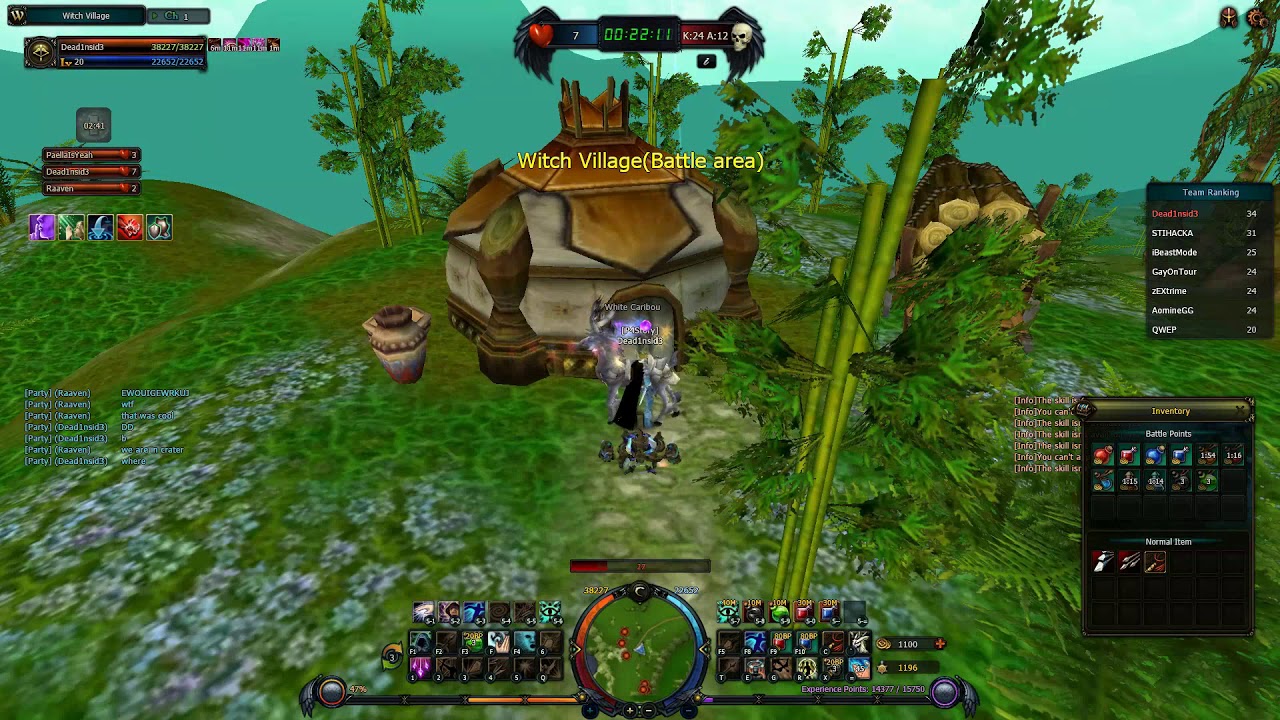 RandomArcher - Battle Royal w/Raaven , PaellaIsYeah / Random Archer comeback? p4story br 4story