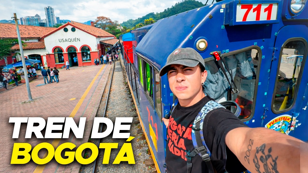 MONTE POR PRIMERA VEZ EN EL TREN DE BOGOTÁ - Sinrolespecifico