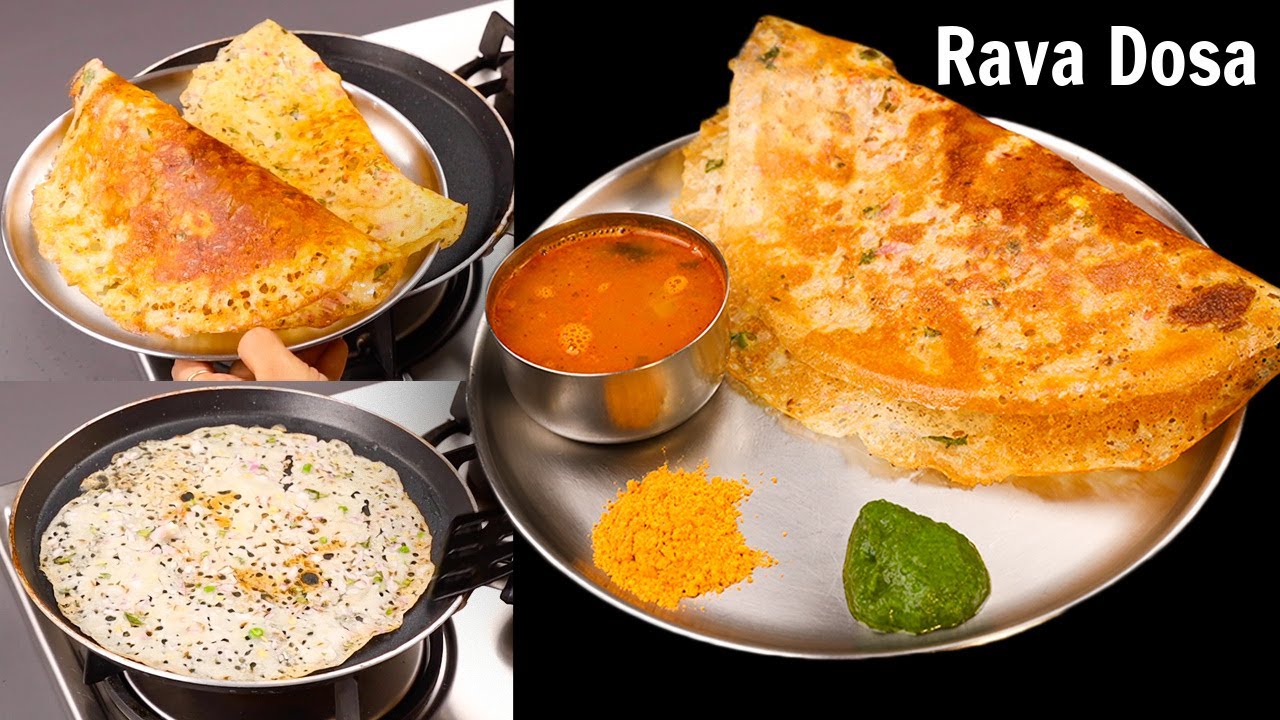 Instant Rava Dosa | सूजी का झटपट डोसा | How to make Rava Dosa | Sooji Dosa Recipe | Kabitaskitchen
