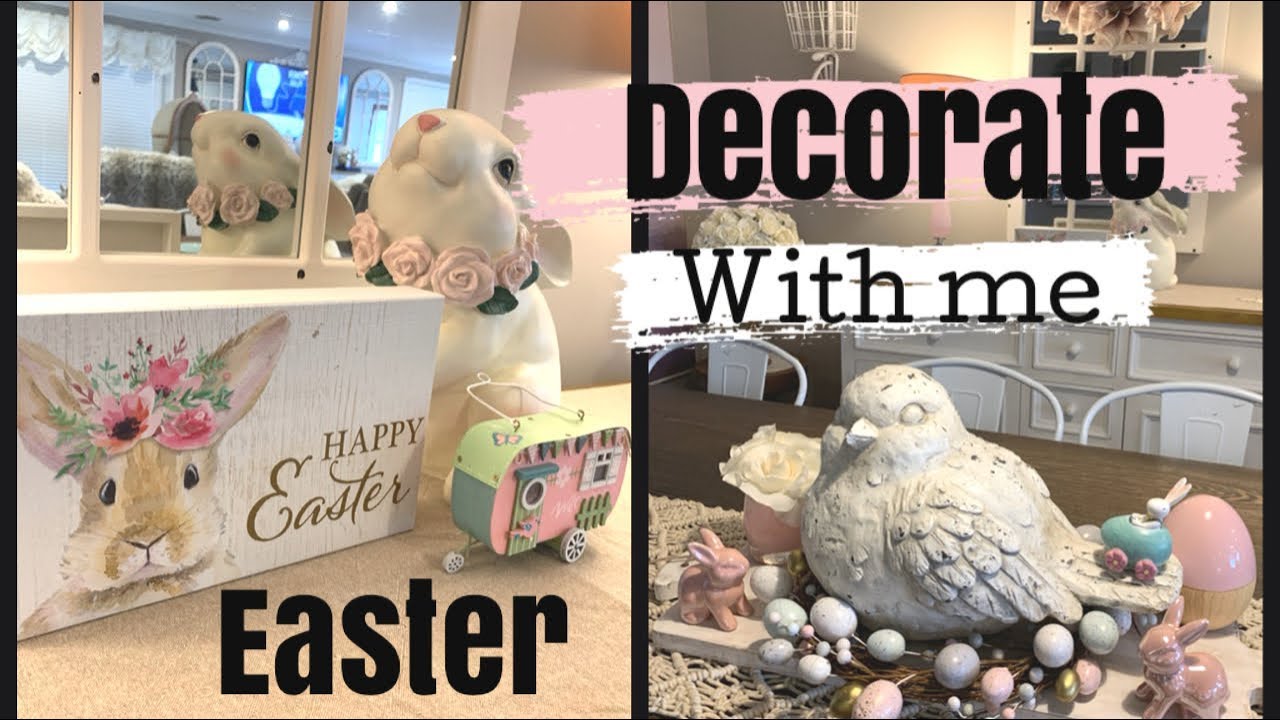 DECORATE WITH ME | EASTER 2020