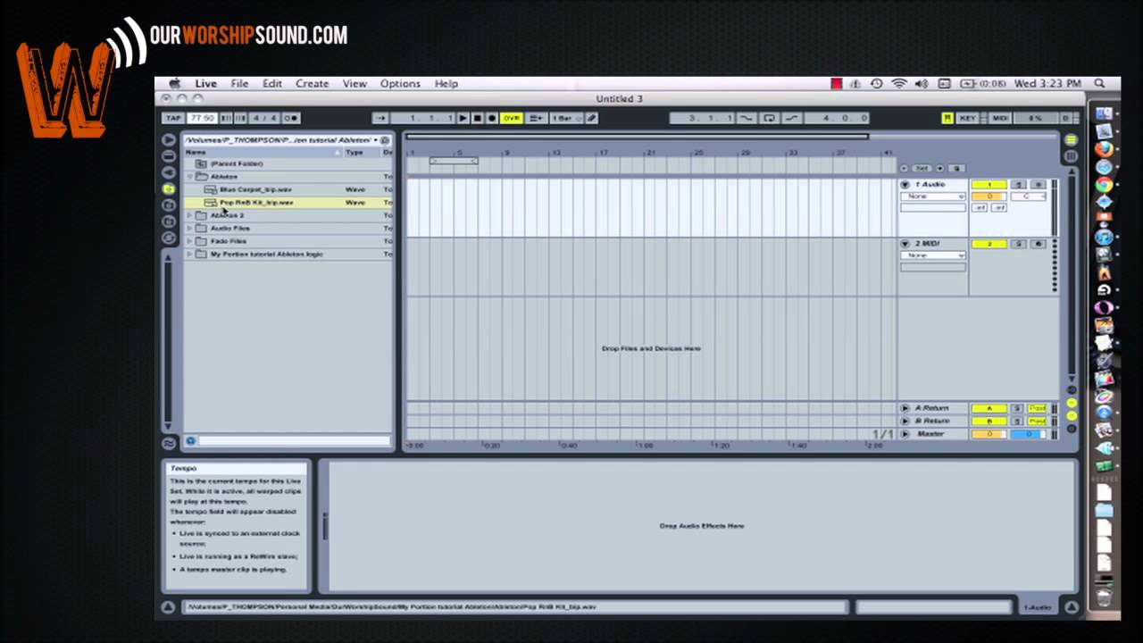 How to create and use loops for worship